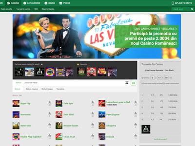 Unibet Casino – recenzia jocurilor